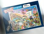TT Assen cartoon puzzel, collectors item, Verzenden, 500 t/m 1500 stukjes, Zo goed als nieuw