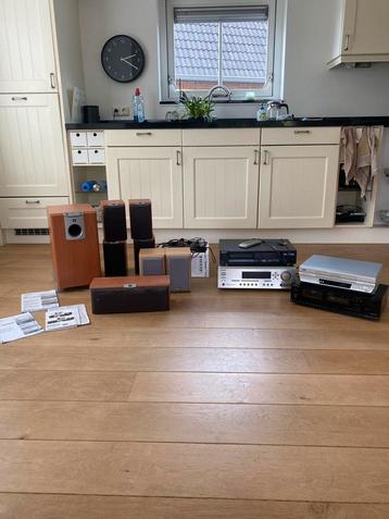 Complete Home Audio Set - JBL Speakers, Sony CD, Onkyo! beschikbaar voor biedingen