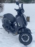 FULL OPTION BLACK ON bLACK VESPA SPRINT., Fietsen en Brommers, Scooters | Vespa, Ophalen, Maximaal 45 km/u, Vespa S, Zo goed als nieuw