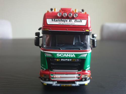 WSI SCANIA B.Bolt., Hobby en Vrije tijd, Modelauto's | 1:50, Zo goed als nieuw, Bus of Vrachtwagen, Wsi, Ophalen of Verzenden