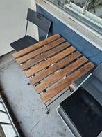 TÄRNÖ - Tafel, outdoor, zwart/lichtbruin, Tuin en Terras, Ophalen, Gebruikt, Minder dan 3 meter, Minder dan 1 meter