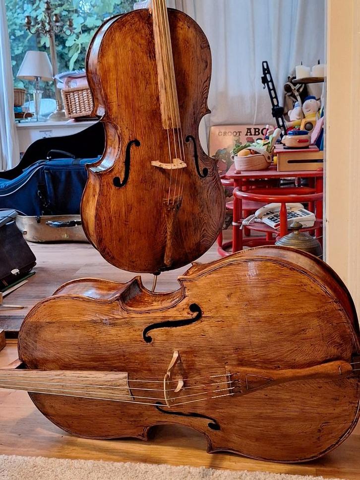 Unieke handgemaakte cello's, Muziek en Instrumenten, Strijkinstrumenten | Cello's, Zo goed als nieuw, 4/4-cello, Ophalen