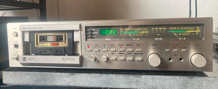Dual C844 Cassettedeck, Audio, Tv en Foto, Cassettedecks, Enkel, Overige merken, Tape counter, Ophalen