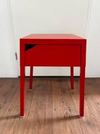 Nachtkastje SELJE van IKEA rood, Ophalen, Gebruikt, Minder dan 45 cm, Metaal of Aluminium
