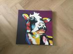 Mooi kleurrijk schilderij, Ophalen, Zo goed als nieuw, Schilderij, 50 tot 75 cm