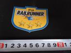sticker NS spoorwegen kinderkaartje 1 gulden RAILRUNNER, Verzamelen, Ophalen, Zo goed als nieuw