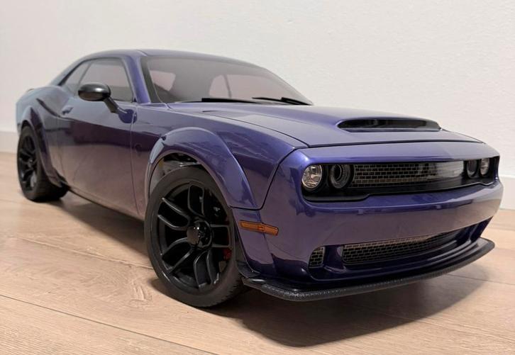 Primal RC Dodge Challenger taylor rc 35cc v2 reed - Nieuw!, Hobby en Vrije tijd, Modelbouw | Radiografisch | Auto's, Zo goed als nieuw