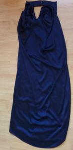 Nette, lange donkerblauwe jurk van H&M maat 38, strapless, Maat 38/40 (M), Blauw, Ophalen of Verzenden, Zo goed als nieuw