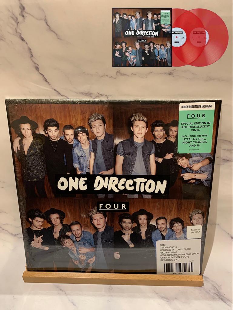 One Direction - Four - Rode Vinyl - Urban Outfitters Exclusi, Ophalen of Verzenden, Nieuw in verpakking, 12 inch