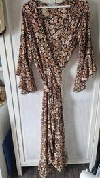 Ambika, lange wikkeljurk. Boho stijl. Herfsttinten. Mt. M., Maat 38/40 (M), Overige kleuren, Ophalen of Verzenden, Zo goed als nieuw