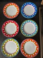 Oilily Gebaksbordjes - 12 Stuks, Huis en Inrichting, Keuken | Servies, Ophalen of Verzenden, Zo goed als nieuw, Bord(en), Overige stijlen