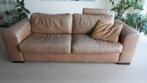 Leren 3-zitsbank met hoofdsteun en kussen, Huis en Inrichting, Ophalen