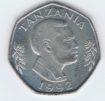 22-1145 Tanzania 20 shilling 1992 beschikbaar voor biedingen