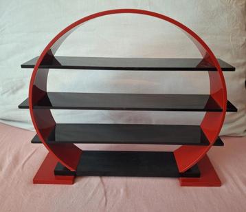 Origineel swarovski schappenkastje rood/zwart. 4 schapjes.  beschikbaar voor biedingen