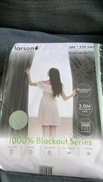 Larson Premium - Gordijnen -3mx2.7m - Ringen - Pastel groen, Ophalen, 200 cm of meer, Nieuw, 200 cm of meer