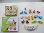 Houten Speelgoed  Educatief Leerzaam Puzzel en Ark van Noach, Kinderen en Baby's, Speelgoed | Houten speelgoed, Overige typen