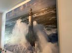 Gratis - Canvas Poster zee en vuurtoren, Ophalen