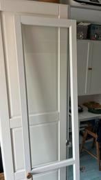 Glazen deuren voor billy boekenkast ikea wit., Ophalen, Gebruikt, 80 tot 100 cm, Binnendeur