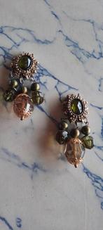 Vintage statement oorbellen, West Germany., Ophalen of Verzenden, Overige materialen, Oorbellen