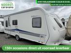 Hobby 560 KMFE DE LUXE, STAPELBED, FRANSBED, MOVER, VOORTENT, Caravans en Kamperen, Rondzit, Hobby, Mover, 7 tot 8 meter