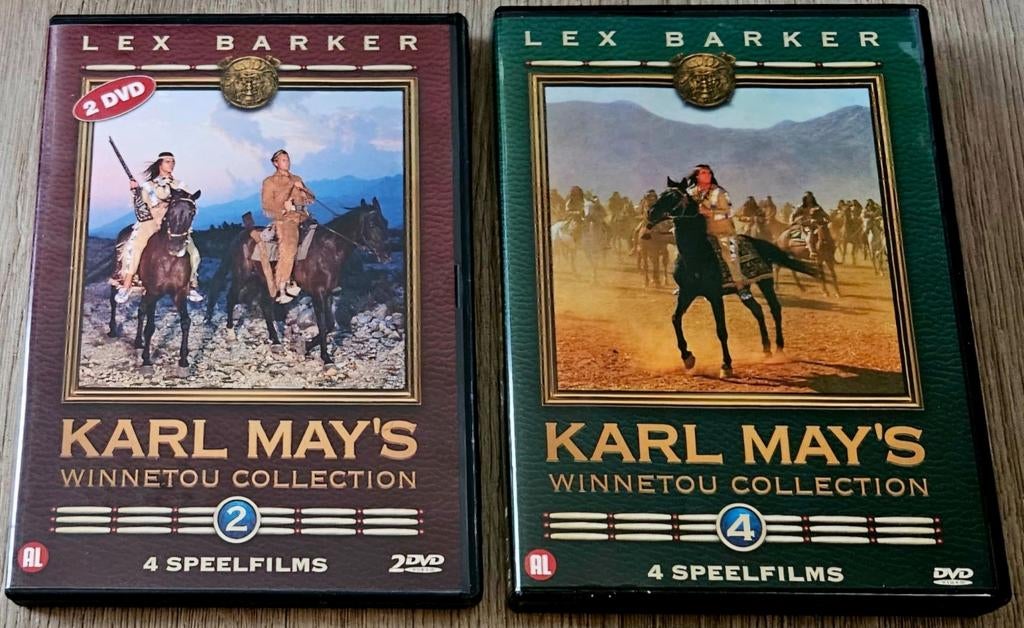 Karl May's Winnetou Collection 2 en 4 - 4 DVDs, Ophalen of Verzenden