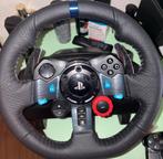LOGITECH G G29 Driving Force Racestuur Ps5/PC, Ophalen, Online, 1 speler, Racen en Vliegen