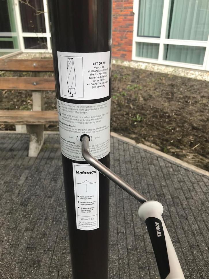 Top Horeca Parasols voor Elk Seizoen - Waterdicht & Schaduw, Tuin en Terras, Parasols, Nieuw, Zweefparasol, Meer dan 4 meter, Waterdicht