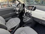 Fiat 500C 0.9 TwinAir Lounge Cabrio Navi Nieuw model, Auto's, 945 kg, Gebruikt, Euro 6, Wit