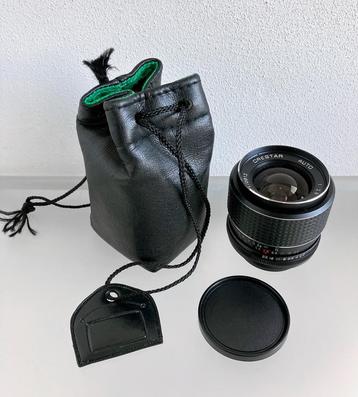 VINTAGE CRESTAR 28mm f/2.8 AUTO LENS INCL. LENSTAS - ANALOOG beschikbaar voor biedingen