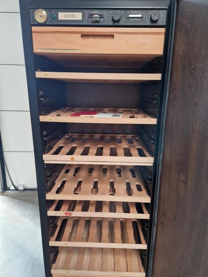 Prachtige grote Wijnklimaatkast met 3 zones!, Witgoed en Apparatuur, Koelkasten en IJskasten, Zo goed als nieuw, Zonder vriesvak