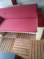 EEN ELHOEK TUINSET GEMAAK VAN STEIGER HOUD, Ophalen, Gebruikt, Hout