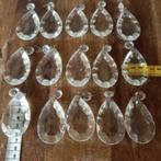 kroonluchter onderdelen pegels enz  C, Ophalen, Glas