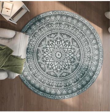 Mooi rond vloerkleed - 160cm diameter beschikbaar voor biedingen