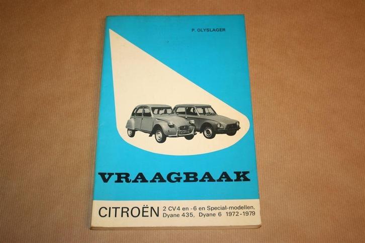 Vraagbaak Citroën 2CV4 en -6 1972-1979 !!, Auto diversen, Handleidingen en Instructieboekjes, Ophalen of Verzenden