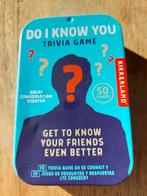 Do I know you - trivia game, Hobby en Vrije tijd, Gezelschapsspellen | Bordspellen, Ophalen of Verzenden, Nieuw