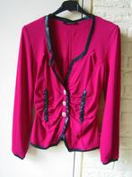 Zeer apart chique fuchsia vest-jasje GARELLA 36-38 snazzeys, Maat 38/40 (M), Verzenden, Nieuw, Roze