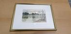 -	Schilderij w loeters 96 landschap, Huis en Inrichting, Woonaccessoires | Schilderijen, Tekeningen en Foto's, Ophalen of Verzenden