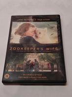 DVD The Zookeeper's Wife, Vanaf 16 jaar, Verzenden, Zo goed als nieuw, Waargebeurd drama