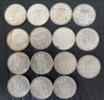 Zilveren Nederlandse guldens 1964  Set van 15 stuks, 1 gulden, Koningin Juliana, Zilver, Verzenden