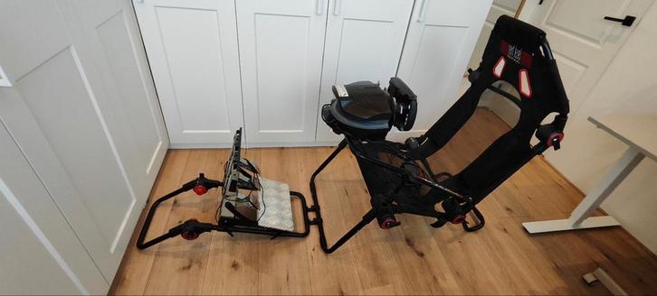 Thrustmaster T500 RS - Ferrari F1 stuur & Next Level Racing, Spelcomputers en Games, Spelcomputers | Overige Accessoires, Zo goed als nieuw