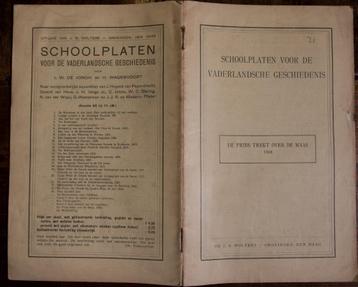 Schoolplaat boekje    De Prins trekt over de Maas 1          beschikbaar voor biedingen