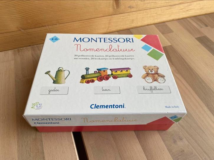 Montessori nomenclatuur - taalspel (4-5 jaar), Kinderen en Baby's, Speelgoed | Educatief en Creatief, Ophalen of Verzenden