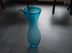 Te Koop: Mooie blauwe vaas., Huis en Inrichting, Gebruikt, Blauw, Ophalen of Verzenden, Glas