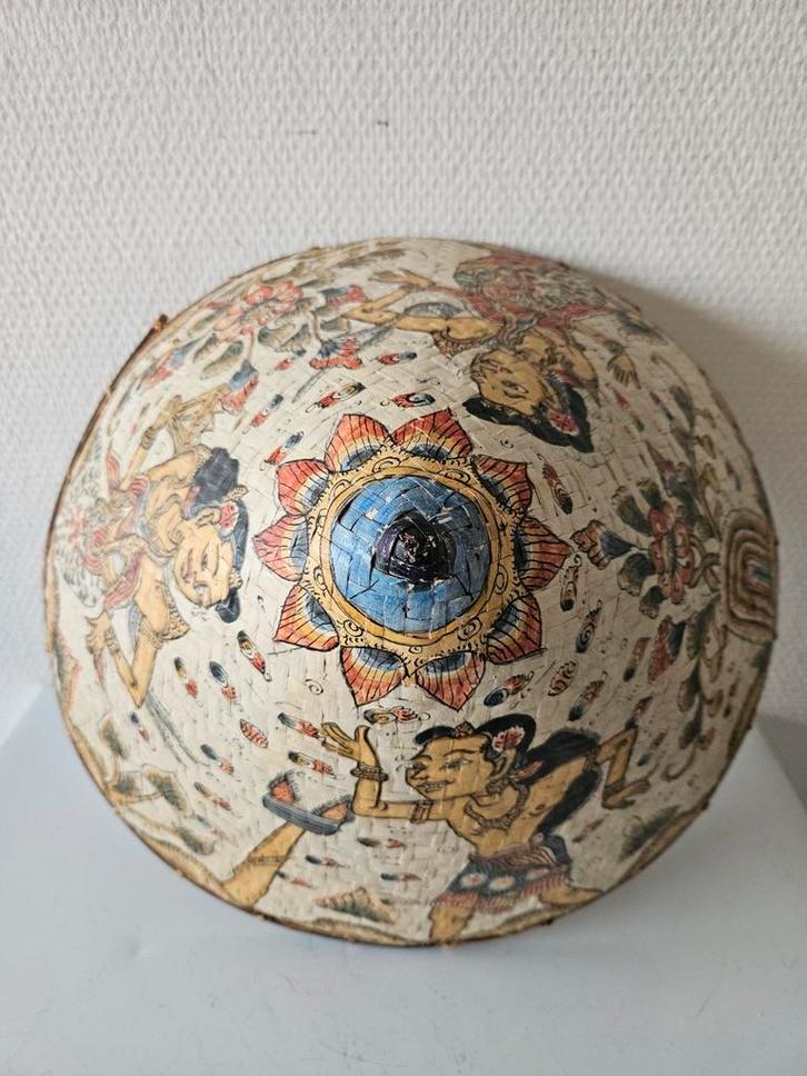 Decoratieve Aziatische Hoed, Antiek en Kunst, Kunst | Niet-Westerse kunst, Ophalen of Verzenden