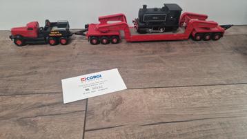 Gorgi Toys Diamond T Ballast trekker with girder Trailer & L beschikbaar voor biedingen