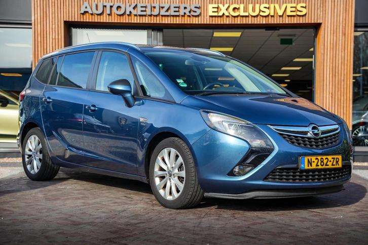 Opel Zafira Tourer 1.4 Berlin Clima Cruise PDC LM, Auto's, Opel, Bedrijf, Te koop, Zafira, ABS, Airbags, Airconditioning, Alarm