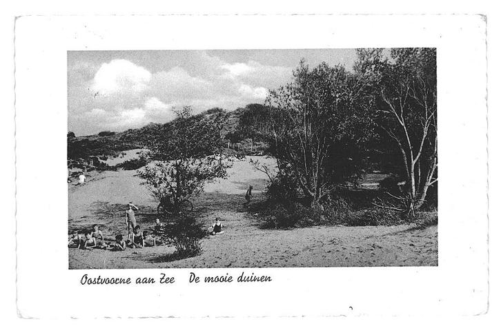 975842 Oostvoorne aan Zee ZH 1938 Gelopen met postzegel, Verzamelen, Ansichtkaarten | Nederland, Gelopen, Zuid-Holland, 1920 tot 1940