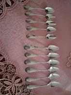 11 verzilverde antieke lepeltjes,  10 cm, Ophalen of Verzenden