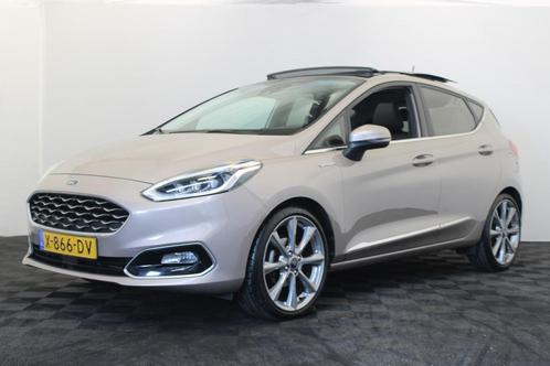 Ford Fiesta 1.0 EcoBoost Vignale |Pano|Stoel/stuur verwarmin, Auto's, Ford, Bedrijf, Te koop, Fiësta, ABS, Achteruitrijcamera