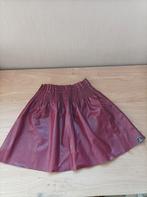 Rood leren rokje maat 140, Ophalen of Verzenden, Gebruikt, Jurk of Rok